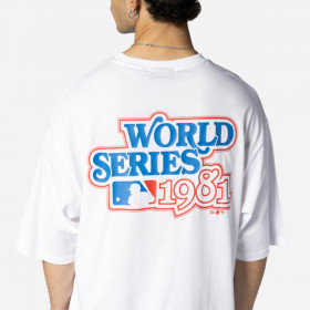 Polera Los Angeles Dodgers MLB World Series White