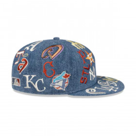 Gorra 9Fifty Properties All Over MLB All Over Blue