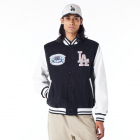 Chaquetas Los Angeles Dodgers MLB Patches Black