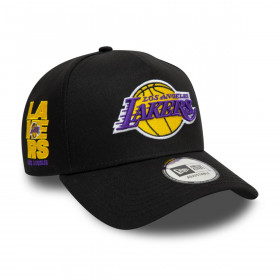 Gorra 9Forty Los Angeles Lakers NBA Side Patch Black