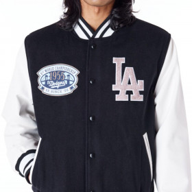 Chaquetas Los Angeles Dodgers MLB Patches Black