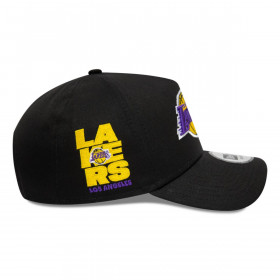 Gorra 9Forty Los Angeles Lakers NBA Side Patch Black