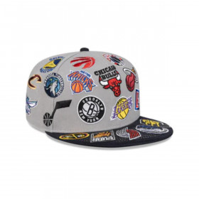 Gorra 9Fifty NBA All Over NBA All Over Grey
