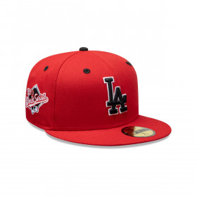 Gorra 59Fifty Los Angeles Dodgers MLB Scarlet Patch Red