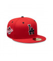 Gorra 59Fifty Los Angeles Dodgers MLB Scarlet Patch Red