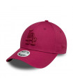 Gorra 9Forty Los Angeles Dodgers MLB Metallic Dark Red Woman