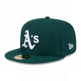 Gorra 59Fifty Oakland Athletics MLB OTC Pattern Dark Green
