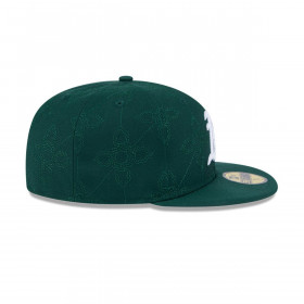 Gorra 59Fifty Oakland Athletics MLB OTC Pattern Dark Green