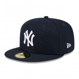 Gorra 59Fifty New York Yankees MLB OTC Pattern Navy