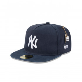 Gorra 59Fifty New York Yankees MLB Championshio Side Flag Navy