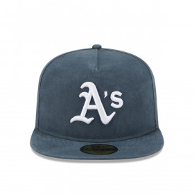 Gorra 59Fifty Oakland Athletics MLB Championshio Side Flag Dark Green