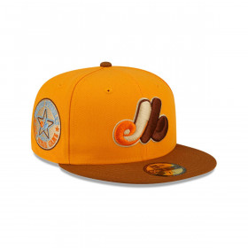 Gorra 59Fifty Montreal Expos MLB Drop Gold