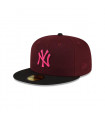 Gorra 59Fifty New York Yankees MLB Drop Dark Purple