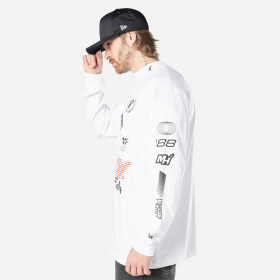 Poleron Miami Heat NBA Modern Speed White