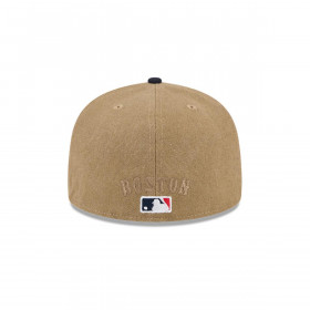 Gorro 59fifty MLB Boston Red Sox Canvas Crown Med Beige