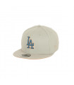 Gorra 9Fifty Los Angeles Dodgers MLB Stone Peach Pack Beige