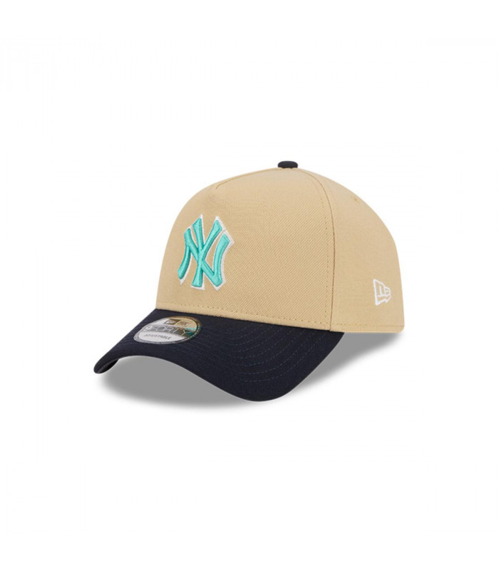 Gorro 9forty MLB New York Yankees City Sidepatch Light Beige
