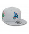 Gorra Los Angeles Dodgers MLB 9Fifty Flower Graphic Grey