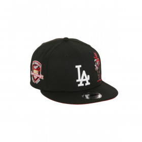 Gorra 9Fifty Los Angeles Dodgers MLB Black And Pink Patch