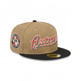 Gorro 59fifty MLB Houston Astros Canvas Crown Med Beige