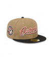Gorro 59fifty MLB Houston Astros Canvas Crown Med Beige