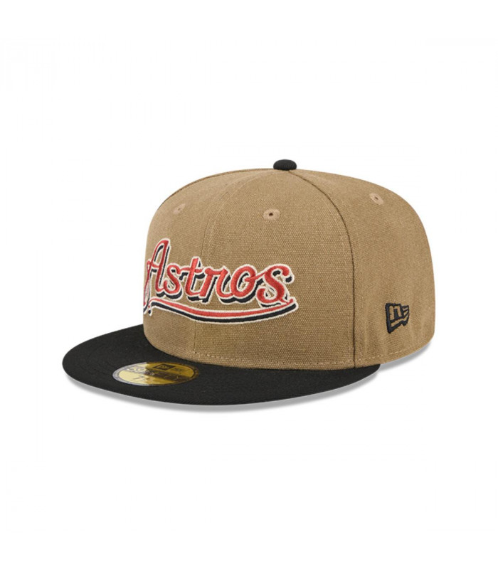 Gorro 59fifty MLB Houston Astros Canvas Crown Med Beige