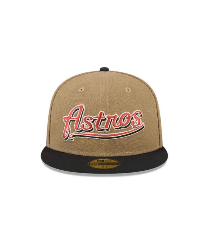 Gorro 59fifty MLB Houston Astros Canvas Crown Med Beige