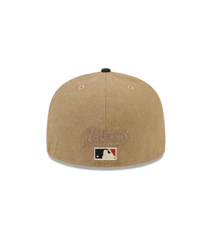 Gorro 59fifty MLB Houston Astros Canvas Crown Med Beige