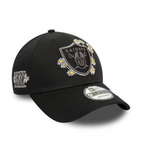 Gorra 9Forty Las Vegas Raiders MLB Flower Icon Black