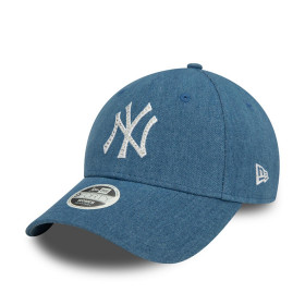 Gorra 9Forty New York Yankees MLB Diamante Denim Navy Women