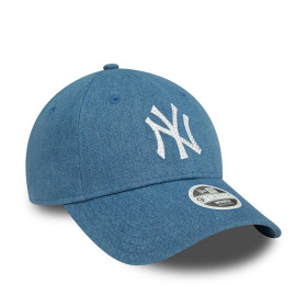 Gorra 9Forty New York Yankees MLB Diamante Denim Navy Women