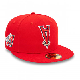 Gorra 59Fifty Anaheim Angels MLB Upside Down Red