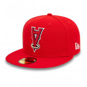 Gorra 59Fifty Anaheim Angels MLB Upside Down Red