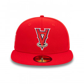 Gorra 59Fifty Anaheim Angels MLB Upside Down Red