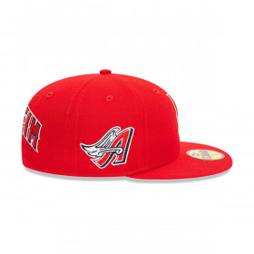 Gorra 59Fifty Anaheim Angels MLB Upside Down Red