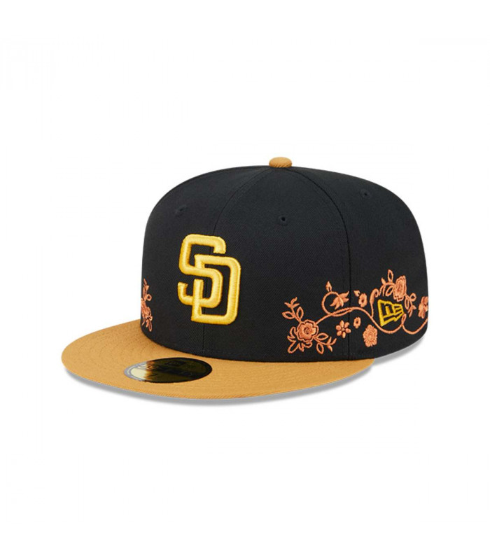 Gorro 59fifty MLB San Diego Padres Floral Vine Black