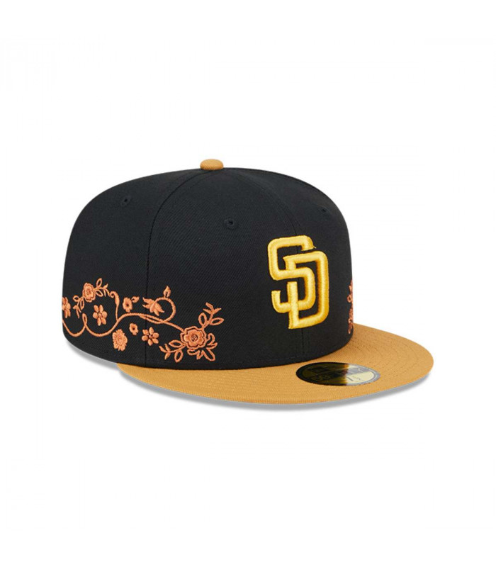 Gorro 59fifty MLB San Diego Padres Floral Vine Black