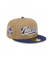 Gorro 59fifty MLB San Diego Padres Canvas Crown Med Beige