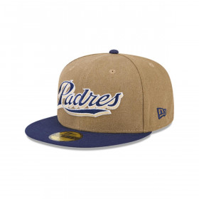 Gorro 59fifty MLB San Diego Padres Canvas Crown Med Beige