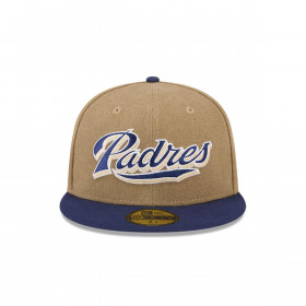 Gorro 59fifty MLB San Diego Padres Canvas Crown Med Beige