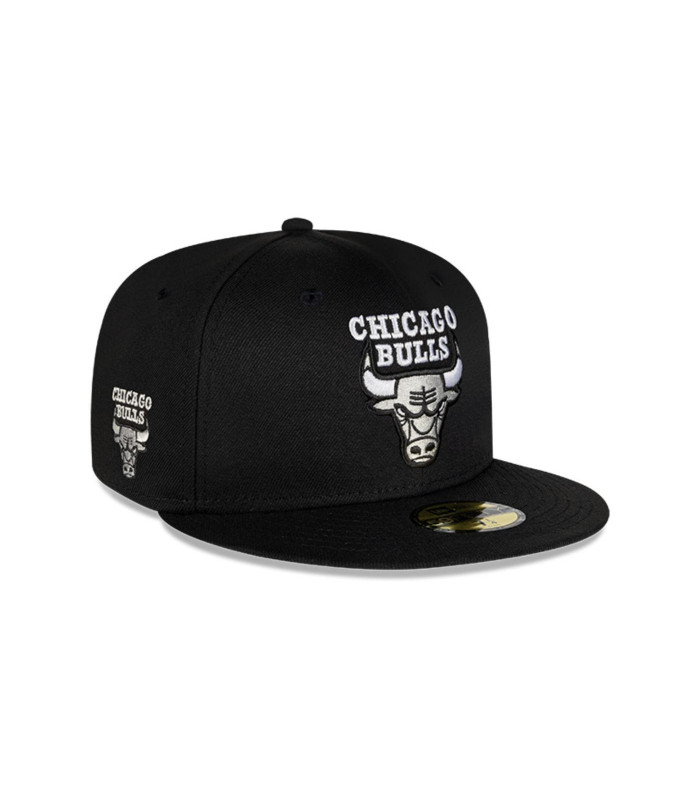 Gorro 59Fifty NBA Chicago Bulls Soul Black and Silver Black