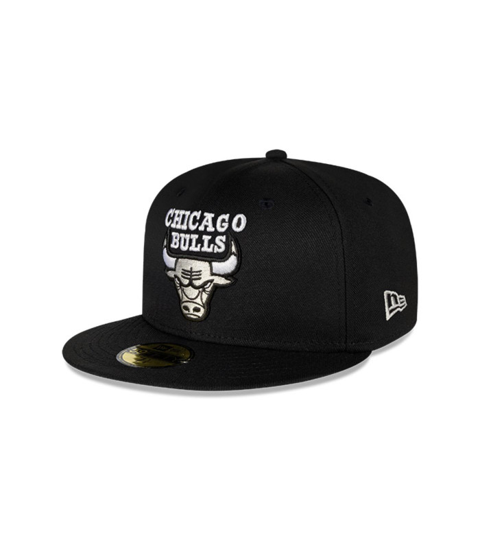 Gorro 59Fifty NBA Chicago Bulls Soul Black and Silver Black