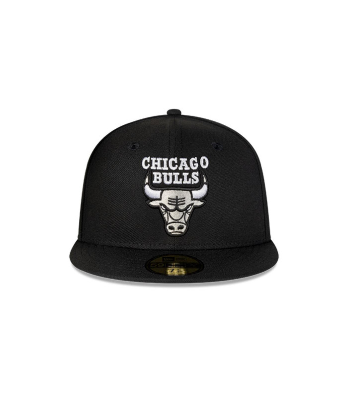 Gorro 59Fifty NBA Chicago Bulls Soul Black and Silver Black