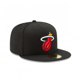Gorra 59Fifty Miami Heat NBA Clasicos Black