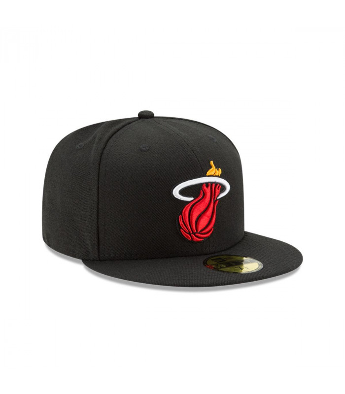 Gorra 59Fifty Miami Heat NBA Clasicos Black