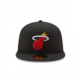 Gorra 59Fifty Miami Heat NBA Clasicos Black