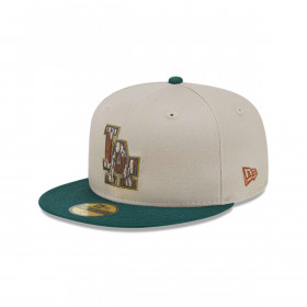 Jockey Los Angeles Dodgers MLB 59Fifty Tree Bark Fill Grey