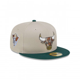 Jockey Chicago Bulls NBA 59Fifty Tree Bark Fill Grey New Era
