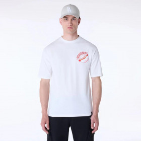 Poleron  Los Angeles Dodgers MLB Food Graphic Open White