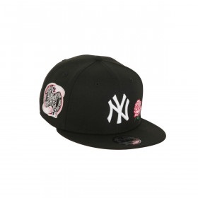 Gorra 9Fifty New York Yankees MLB Black And Pink Patch Black